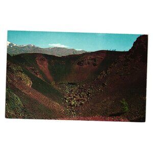 Vintage Postcard Craters Of The Moon National Monument Idaho Big P33254 Mountain